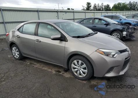 2015 Toyota Corolla L из США, поврежденный, VIN 2T1BURHE5FC315960